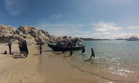 RIB Diving Trips in Bonifacio, France