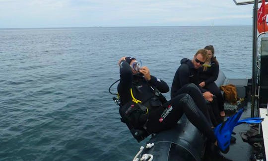 RIB Diving Trips in Bonifacio, France