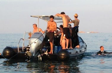 RIB Diving Trips in Bonifacio, France