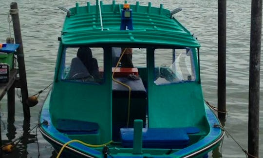 Fishing Adventure In Kemaman, Malaysia On A Beautiful Fishing Boat