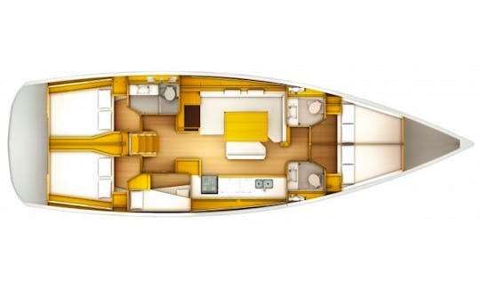 Sailing Yacht Charter Sun Odyssey 519 "Mystral" in Reggio Calabria
