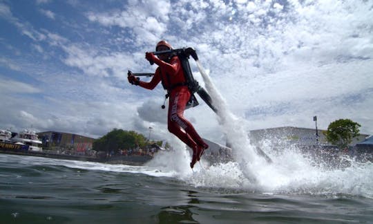 Jetpack vole à Toledo, Ohio