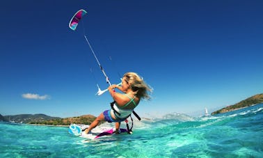 Clases de kitesurf en El Cotillo