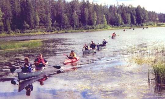 Canoe Trip in Kuusamo, Finland