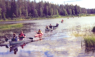 Single Kayak rental in Kuusamo, Finland