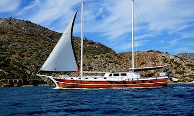 Sailing Gulet "Yasin Bey" Charter in Muğla, Turkey