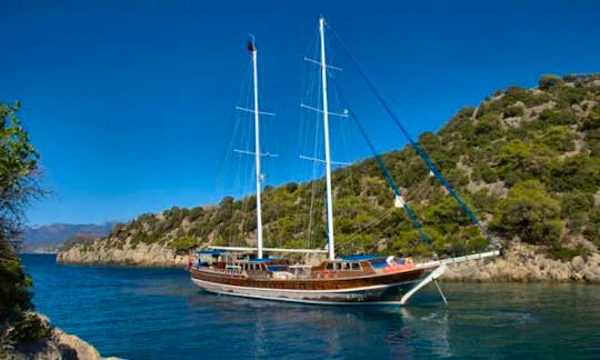 112' Sailing Gulet "G0007" Charter in Izmir, Turkey