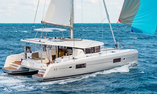 Charter Lagoon ''42 s/y Balance 4'' Cruising Catamaran rental in Helsinki, Finland