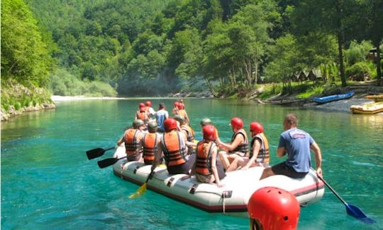 Rafting in Foča, Herzegovina