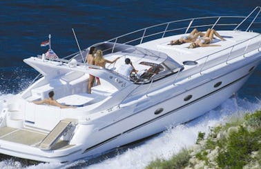 Enjoy captained MIRA 43 Motor Yacht rental in Arzachena, Italy