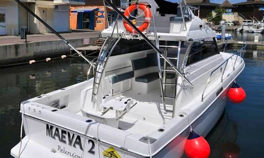 39ft "Maeva 2" Sport Fisherman Fishing Charters in Saint-Gilles les Bains, Reunion