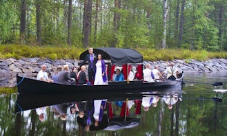 ''Venkooli'' Row Boat Rental in Sulkava, Finland