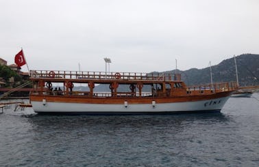 Sightseeing Tour by Boat in Antalya, Turkey