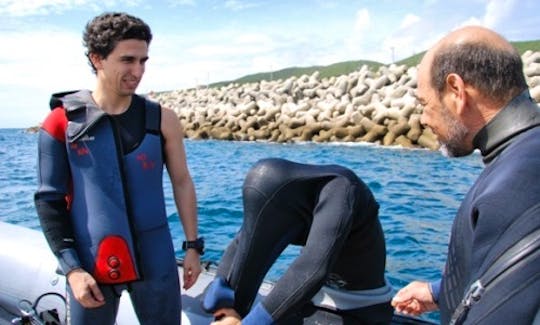 RIB Diving Trips Nautilus Sub - Batismo de Mergulho  in Sesimbra, Portugal