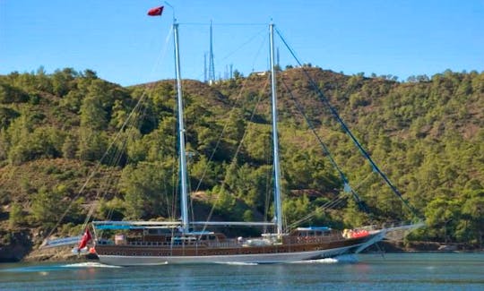 112' Sailing Gulet "G0007" Charter in Izmir, Turkey