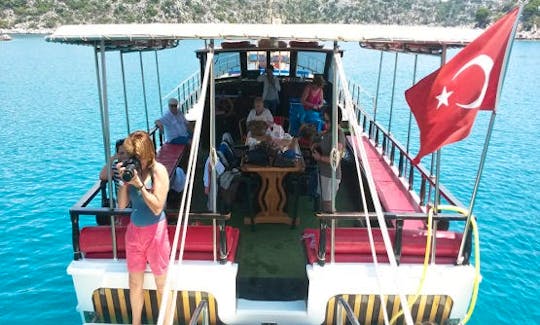 Kekova Boat Trips in Antalya, Turkey