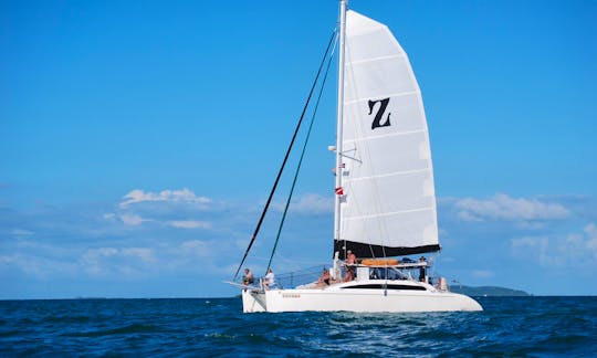 Luxury 41' sailing catamaran zatara