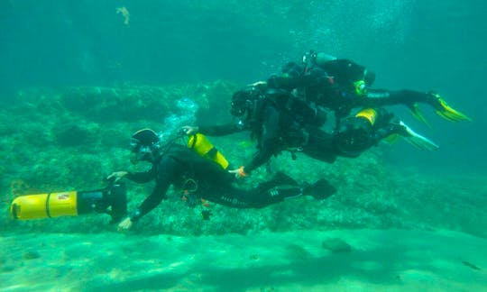 Scuba Lessons in Palafrugell, Spain