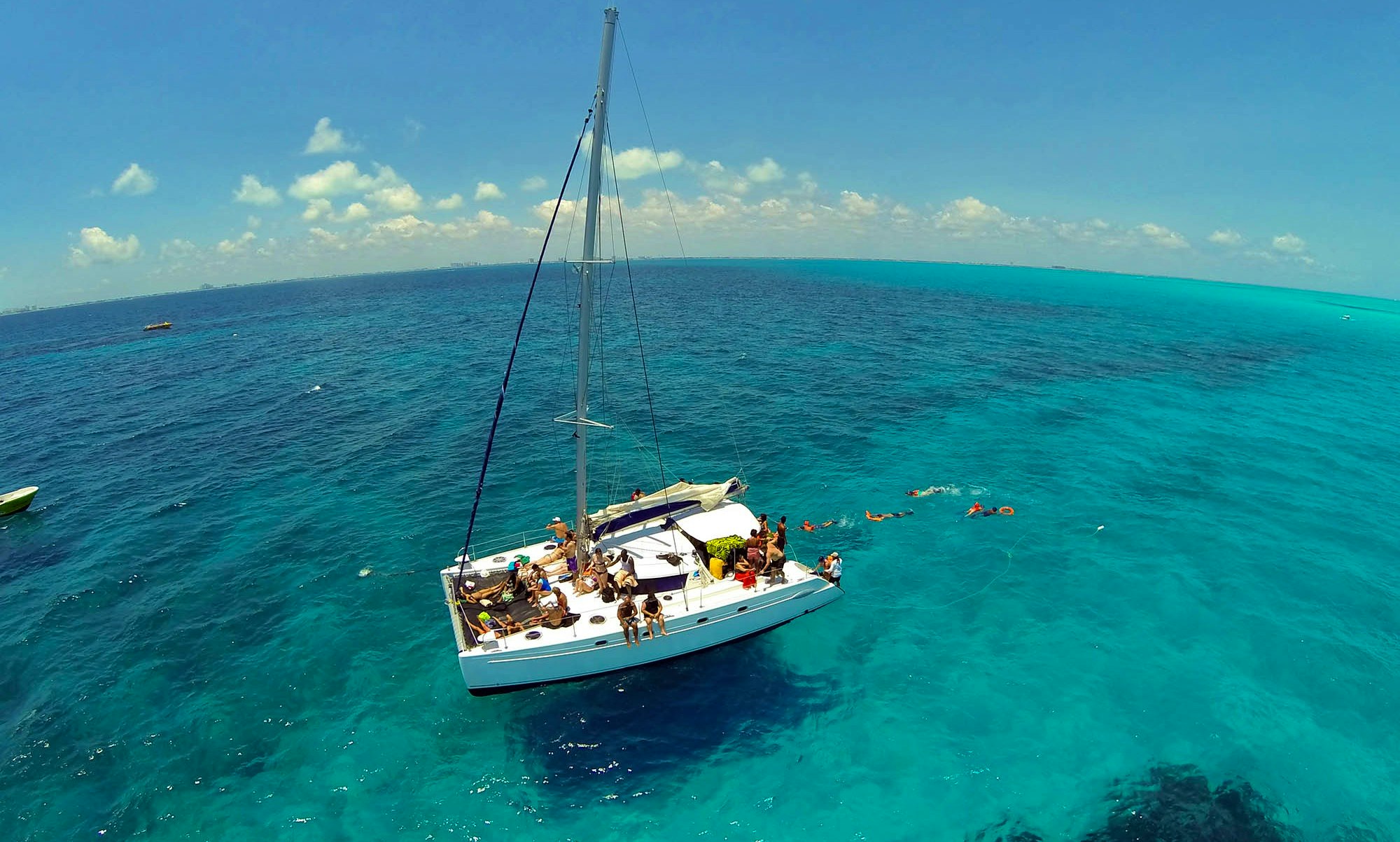 catamaran boat trips cancun