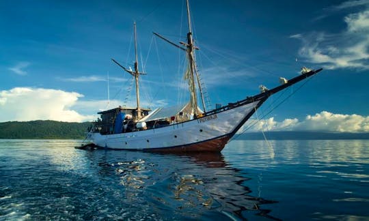 Live Aboard Diving Tour Sailboat in Indonesia