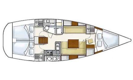 Charter Hanse 370 Cruising Monohull in Procida, Italy