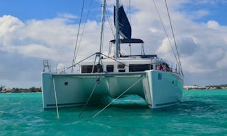 Charter a 44' Lagoon Sailing Catamaran for 8 Person in Procida, Italy