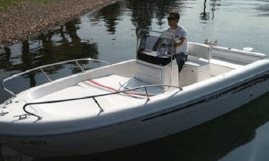 OPEN D.5.3 Deck Boat Rental in La Rochelle, France