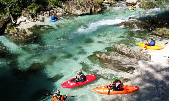 Single Kayak Trip And Lessons in Bovec, Slovenia