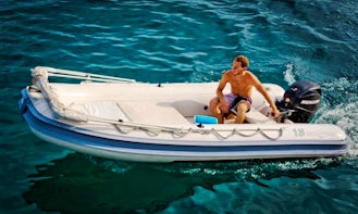 Gommonautica G43 15B RIB Rental in Ponza only for expert drivers