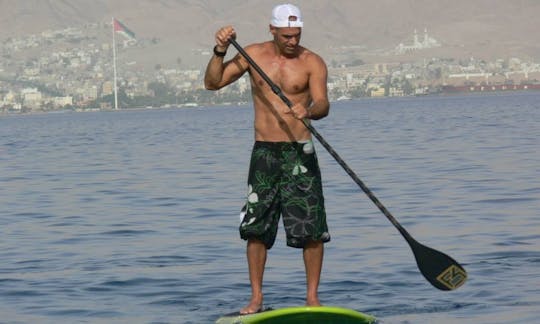 Aluguel e cursos de stand up paddle em Eilat, Israel