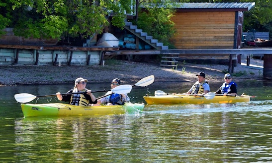 Double Sit-in-top Kayak Rental In Columbia Valley, British Columbia