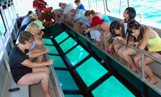 Glass Bottom Boat Tour in Indonesia