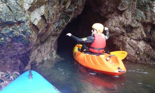 Location de kayak pour une personne (les enfants sont les bienvenus) à Guernesey !