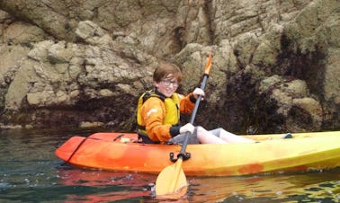 Single Kayak Hire (Children are Welcome) in Guernsey!