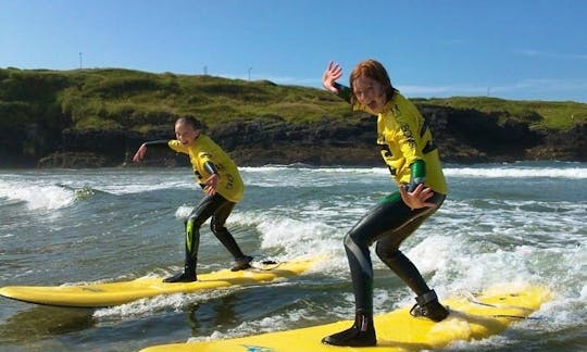 Surf Lessons in Bundoran