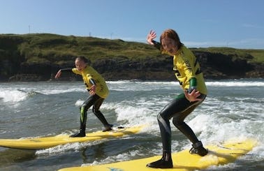 Surf Lessons in Bundoran