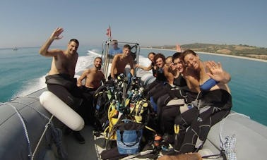 RIB Diving Trips and Courses in Marina di Gioiosa Ionica, Italy