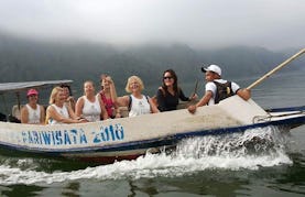 Lake Boating Tours in Lake Batur Kintamani!