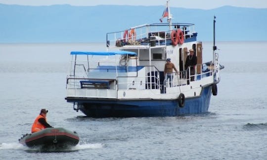 65' "Ivan Savateev" Trawler Charters in Lake Baikal, Russia