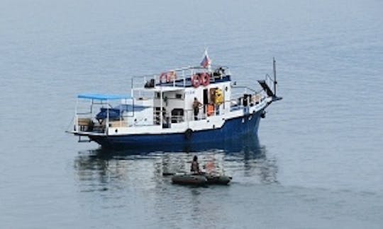 65' "Ivan Savateev" Trawler Charters in Lake Baikal, Russia