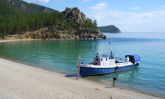 79' "Mirazh" Trawler Charters in Lake Baikal, Russia