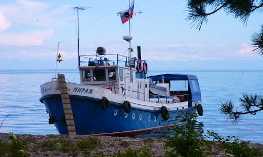 79' "Mirazh" Trawler Charters in Lake Baikal, Russia