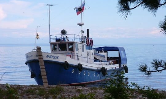 79' "Mirazh" Trawler Charters in Lake Baikal, Russia