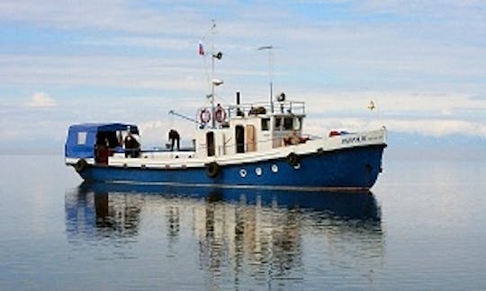 79' "Mirazh" Trawler Charters in Lake Baikal, Russia