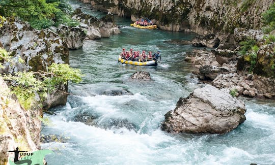 Passeio de rafting em Konjic