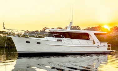 Gentelmand Cruiser clássico. O mais novo navio fretado de Sydney