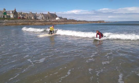 Aulas de surfe na Escócia, Reino Unido