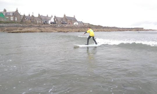 Aulas de surfe na Escócia, Reino Unido