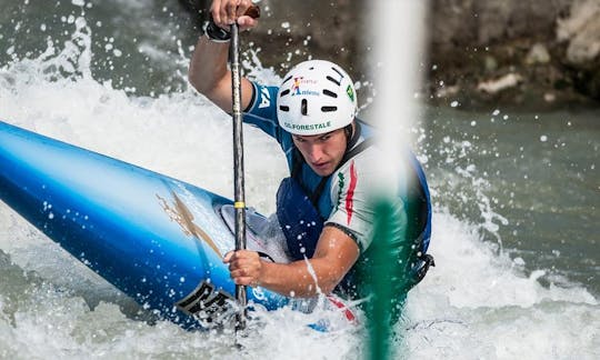 Kayak Lessons in Subiaco Italy