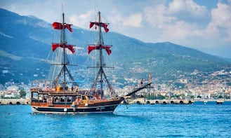 Kara Korsan Black Pirate Boat Tour in Antalya